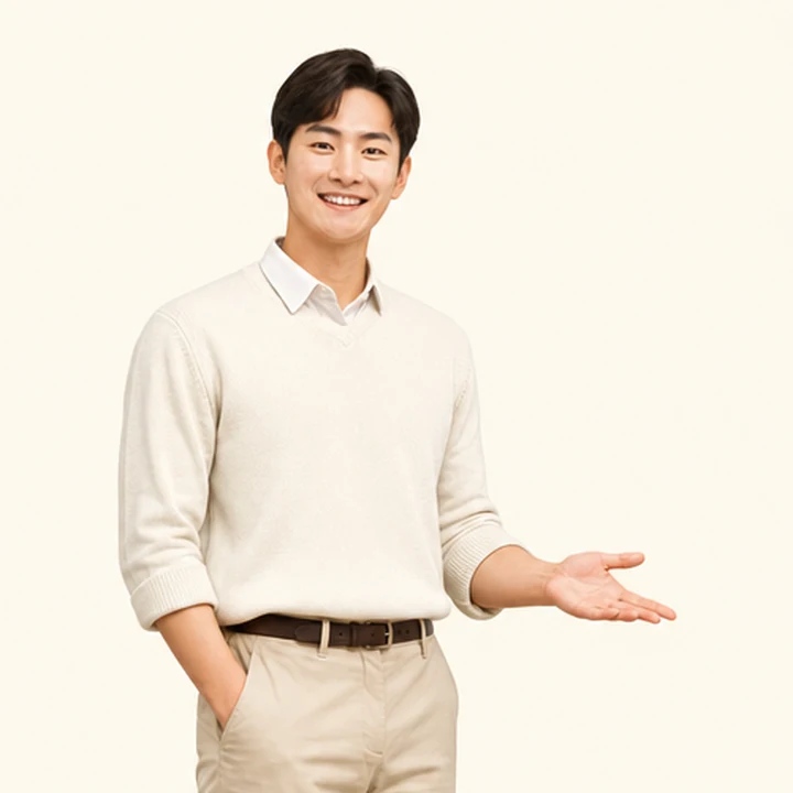 무직자 모닝 장기렌트 상담 신청을 안내하는 담당자